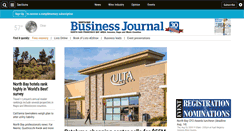 Desktop Screenshot of northbaybusinessjournal.com